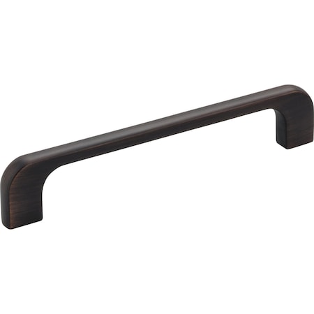 Jeffrey Alexander 128 mm Center-to-Center Brushed Oil Rubbed Bronze Alvar Cabinet Pull 264-128DBAC